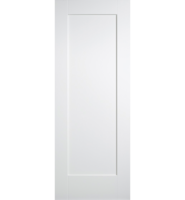 White Primed LP Shaker 1 Panel