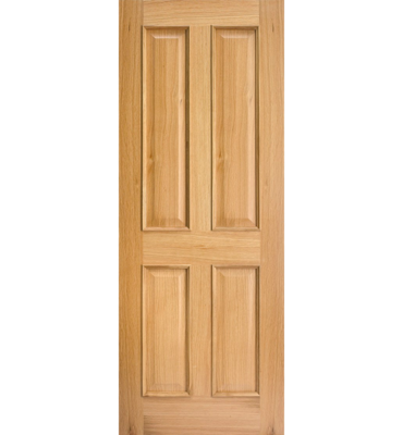 Oak Deane 4 Panel with Raised Mouldings