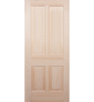 External Hemlock Raised and Fielded 4 Panel