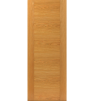 Pre-Finished Oak Tigris FD30 Fire Door