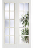 White Primed 10 Light Textured Pairs