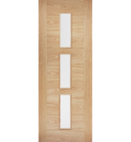 Internal Oak Sofia 3 Light Glazed