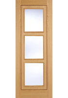 Pre-Finished Oak Inlay Clear Glazed