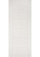 White Primed Pamplona FD30 Fire Door