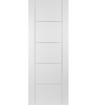 White Primed Iseo FD30 Fire Door