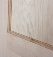 Oak 1930's 4 Panel Fire Door