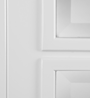 White Primed Clear Glazed Iseo