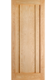Oak Lincoln 3 Panel FD30 Fire Door