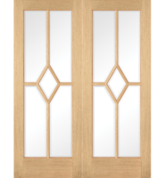 Pre-Finished Oak Reims Clear Glazed Pairs