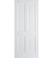 LP White Primed Canterbury 4 Panel