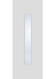 White Primed Corsica 18G Central Clear Glazed FD30 Fire Door